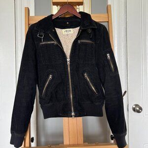 Cropped Corduroy Jacket